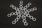 Hardened M4 Steel Flat Washer Din125A , Large Washers With Small Holes