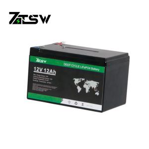 Quality ISO 12V Lithium LiFePO4 Battery For Solar Light Battery wholesale