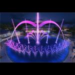 Park Music Super High Water Spray Fountain Musical Signal Control