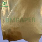 70gsm Wet Resistance Golden Aluminum Metallized Beer Laber Paper