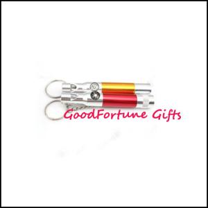 Quality Compass Torch Whistle Keyrings keyrings gift wholesale