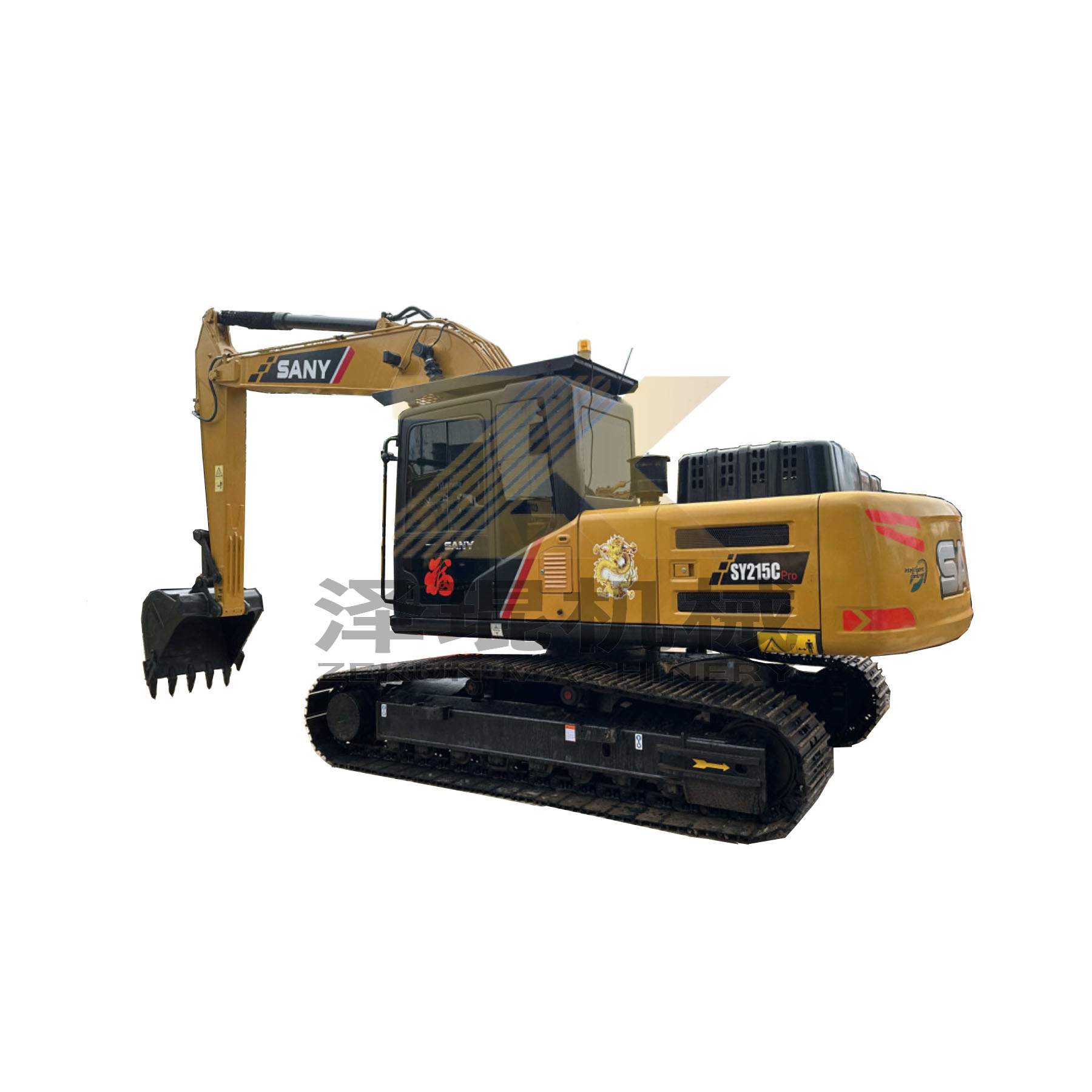 Used Sany SY215C Pro Crawler Excavator Heavy Construction Machine