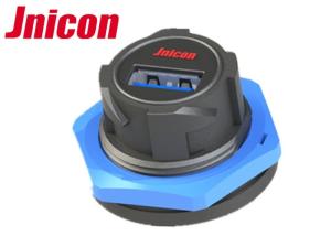 Quality Quick Lock Waterproof USB Connector , Waterproof USB Female Connector Micro Charging Port wholesale