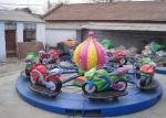 Motor Shape Children's Amusement Park Rides , Kids Carnival Car Carousel Ride