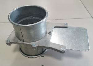 Quality Woodworking Vacuum Blast Gate 100mm Metal Shut On / Off Aluminum wholesale