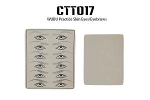 Quality Eyebrow Tattoo PCD Innoxious Permanent Makeup Practice Skin With Eyes wholesale