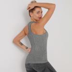 Professional Seamless yoga lady back movement breathable tank top fast-drying