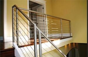Quality Safety Stainless Steel Railing Easy Installation With Round / Square Shape Post wholesale