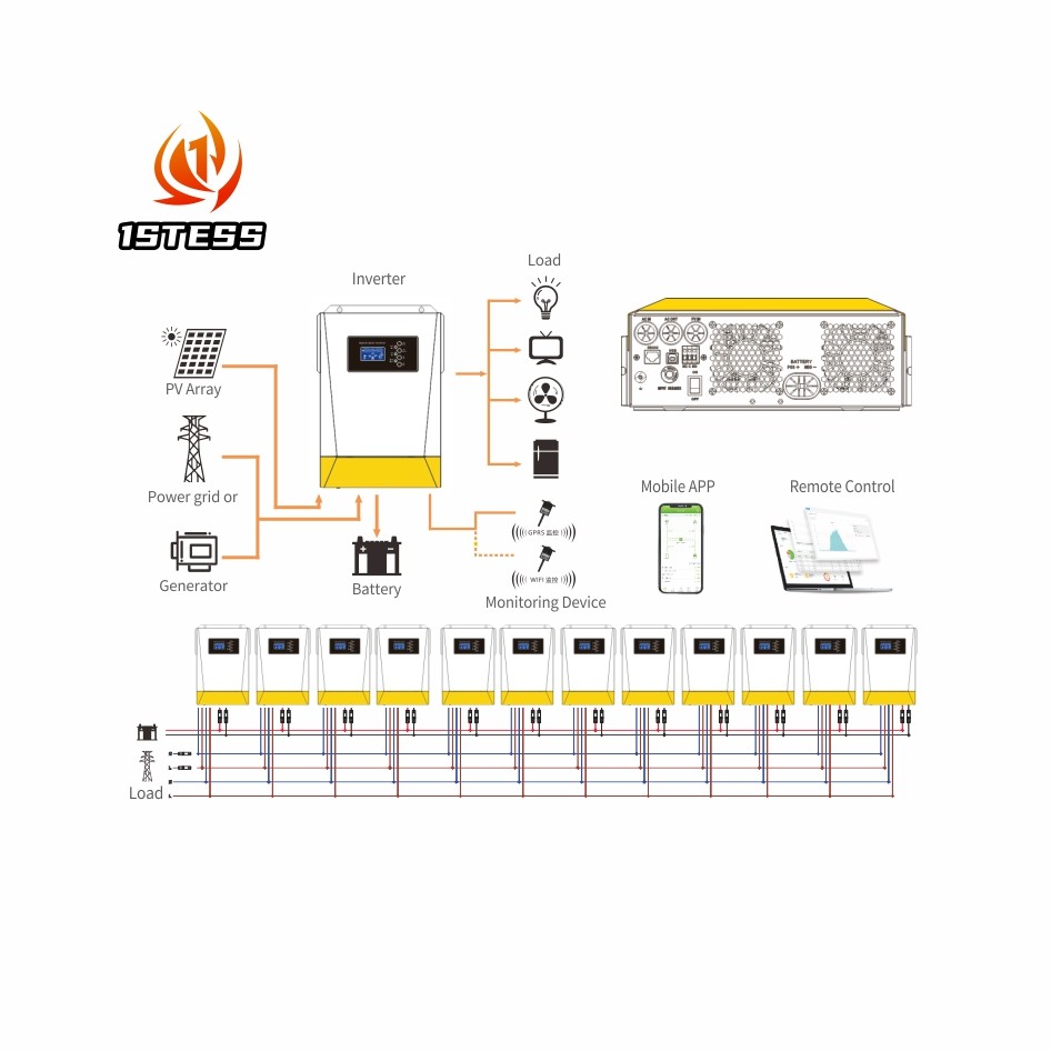 50Hz / 60Hz On Off Grid Hybrid Inverter 230V Solar Hybrid Inverter With DC 24V Input