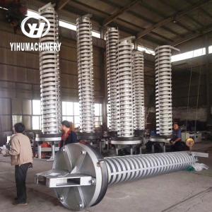 Quality ISO9001 Industrial Bucket Elevators Vertical Vibrating Spiral Lifting Conveyor wholesale