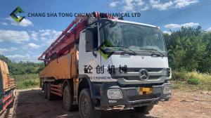 Quality 56M 8x4 Used Concrete Boom Pump for Construction Projects wholesale