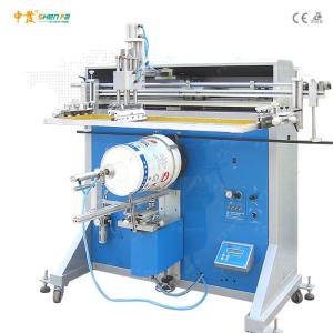 China Semi Auto 110V UV Ink Bucket Screen Printing Machine on sale