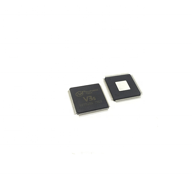 AXP223 LQFP128 F1C600 Quad-Core CPU Processor Pc Components Chip ALLWINNER V3S
