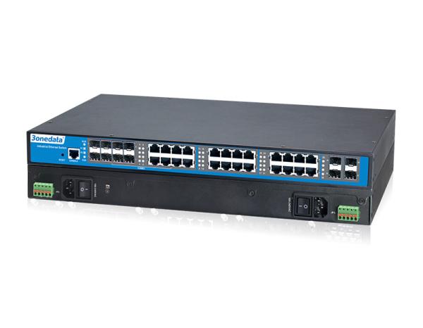 Cheap 28 Port Layer 2 Ethernet Switch , Industrial Rack Mount Ethernet Switch for sale