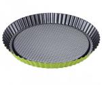 Non-Stick Carbon Steel Round Quiche Baking Cake Tart Pan Cake Tin Plated Steel