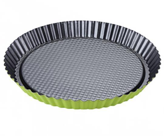 Non-Stick Carbon Steel Round Quiche Baking Cake Tart Pan Cake Tin Plated Steel