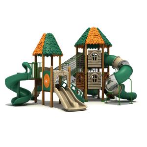 Quality LLDPE Plastic Playground Equipment Slides For Outdoor Amusement wholesale