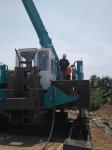 Sheet Pile Foundation Equipment , Hydraulic Jack In Piling Machine