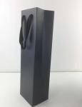 170gsm Heavy Duty Cardboard Wine Totes Matt Lamination Single Wine Bottle Bag