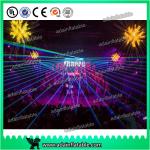 Event Party Decoration Golden Silver 2M Inflatable Star With LED Lighting