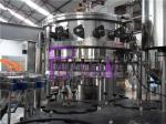 Auto touch screen control Soft Drink Filling Line For Glass Bottle