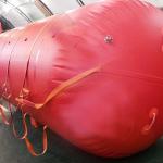 Cylindrical Marine Salvage Airbags Underwater Inflatable Air Lift Bag