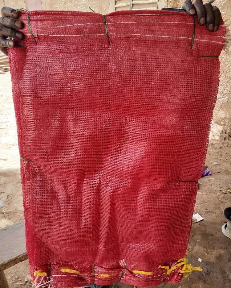 High Density PP Mesh Netting Bags For Vegetable 50 x 80cm