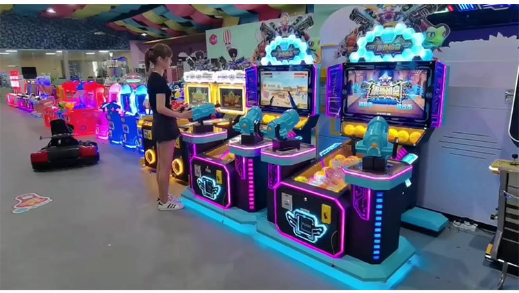 Kids Pusher Arcade Shooting Gun Game Machine Suitable for Ages 8 Years All Plug Types