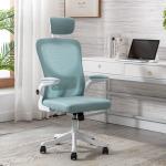 Office Furniture High Back Pink Black PC Chair with Adjustable Height and No