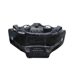 Quality 1500 Freestanding Corner Soaking Tub Luxury 2 Person Hydromassage Bathtub wholesale