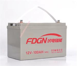 Quality FDGN SMALL SOLAR BATTERY 12V 100Ah Photovoltaic Energy Storage Battery Solar Panel Charging wholesale