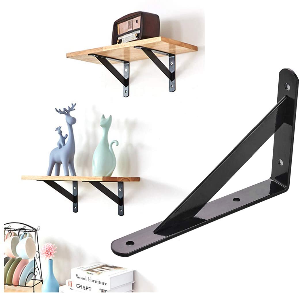 Home Decoration Right Angle Wall Mount Shelf Support Bracket Heavy Duty Shelf Bracket