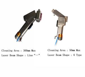 Quality Portable Laser Cleaning Head , Laser Rust Removal Gun For Paint Stain Removal wholesale