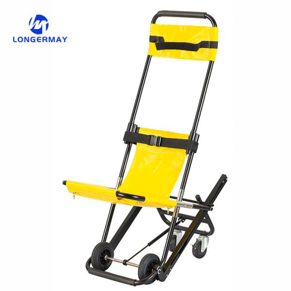 Simple Medical Stair Stretcher Steel Foldable Manual Disabled Climbing