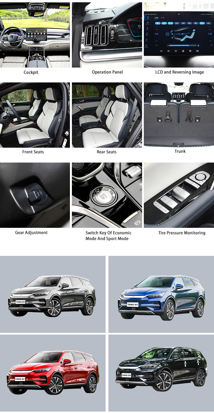 2022 China New Energy Vehicles Used Cars Pure SUV BYD Tang EV Car