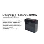 Customized 12V Lithium Iron Phosphate Battery Chargeable 50Ah Lifepo4 Battery