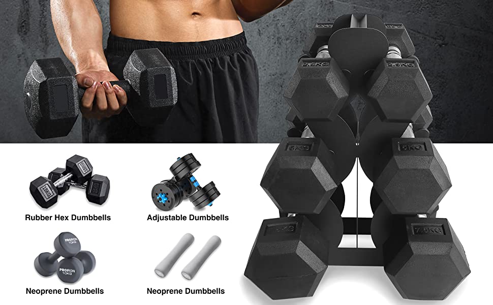 3 Tier Weight Rack for Dumbbells Tree Shape Dumbbell Storage Rack Nonstandard Metal