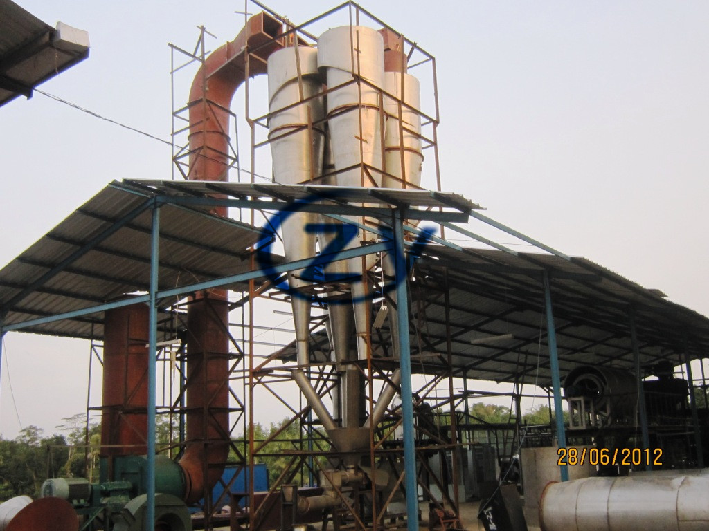 Vacuum Drum Potato Starch Dewatering Machine SS304 Filter Area 20m2