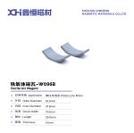 Super Strong Ring Permanent Magnet Ferrite Y33 For Motorcycle W096B