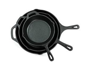 Quality 12 Inch Cast Iron Deep Fryer Large Skillet For Family Meals wholesale