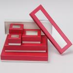 Rings Earrings Paper Jewelry Box Case Cardboard Handmade Custom Logo Color