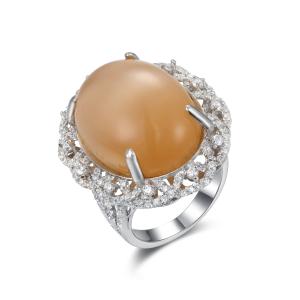 Quality Jewelers Near Me Vintage Engagement Rings 925 Silver Gemstone Rings For Ladies wholesale