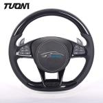 Sport Racing Wood Mercedes W222 Steering Wheel Amg PU Leather
