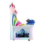 Small Kids Arcade Machine / Coin Operated Redemption 3 Players Shooting Game
