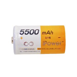 Quality 500 Cycles D NiMH Battery 5500mAh Rechargeable NiMH Battery wholesale