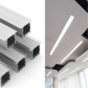 Quality Extruded Recessed Aluminum LED Profile Hoisting Led Strip Light wholesale