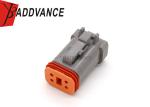 Rectangular Deutsch Automotive Connectors 4 Way Female DT Connector Housing DT06