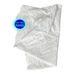 Wholesale Soft Material Standard Size White Bed Sheet Rags Industrial Cleaning