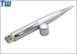 Hand Writing 8GB Pen Drive Data Storage Smooth Full Metal Material