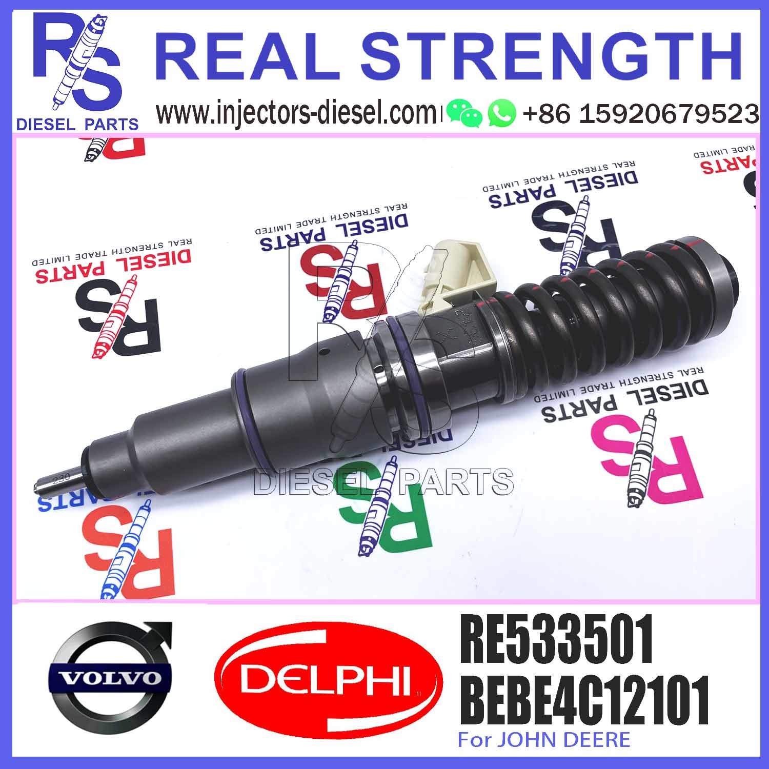 Diesel Fuel Electronic Unit Injector BEBE4C12101 RE533501